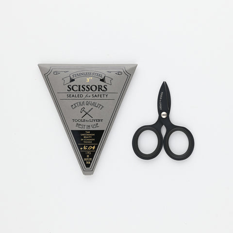 TOOLS to LIVEBY Scissors 3" Black 