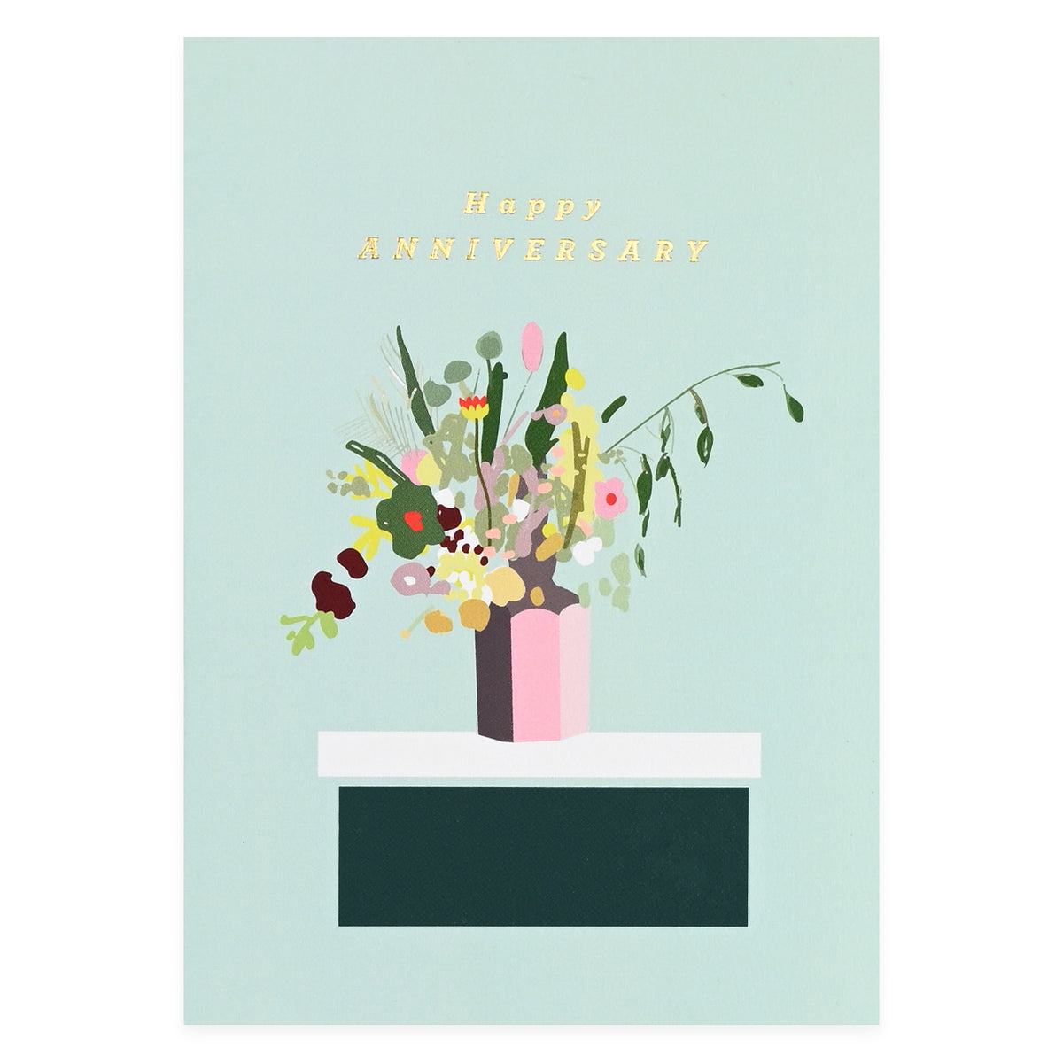 Type And Story Happy Anniversary Card 