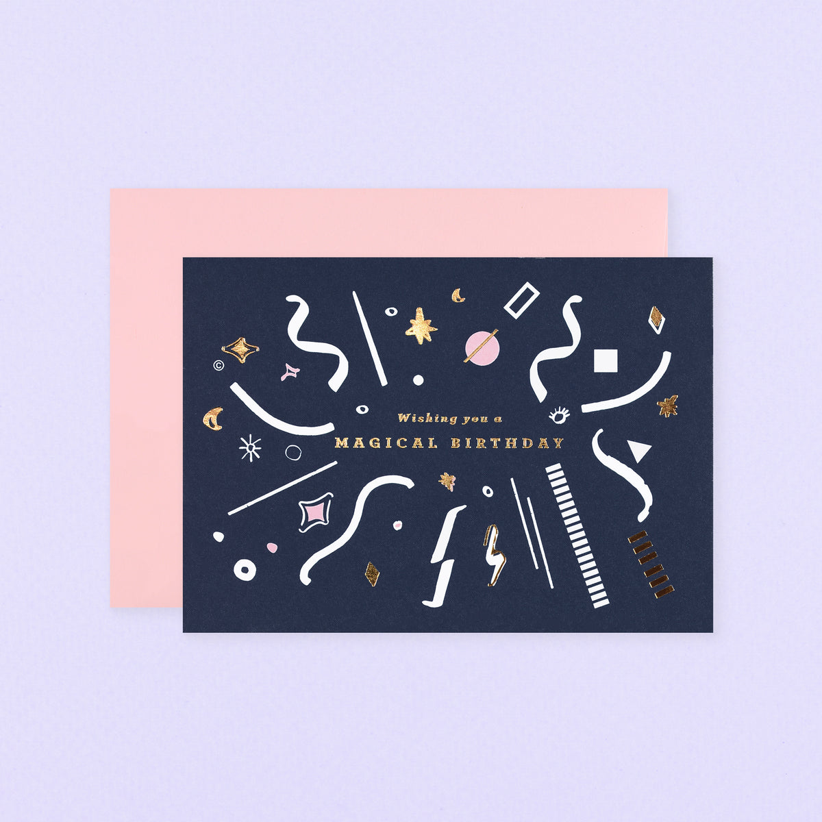 Type And Story Wishing You A Magical Birthday Card 