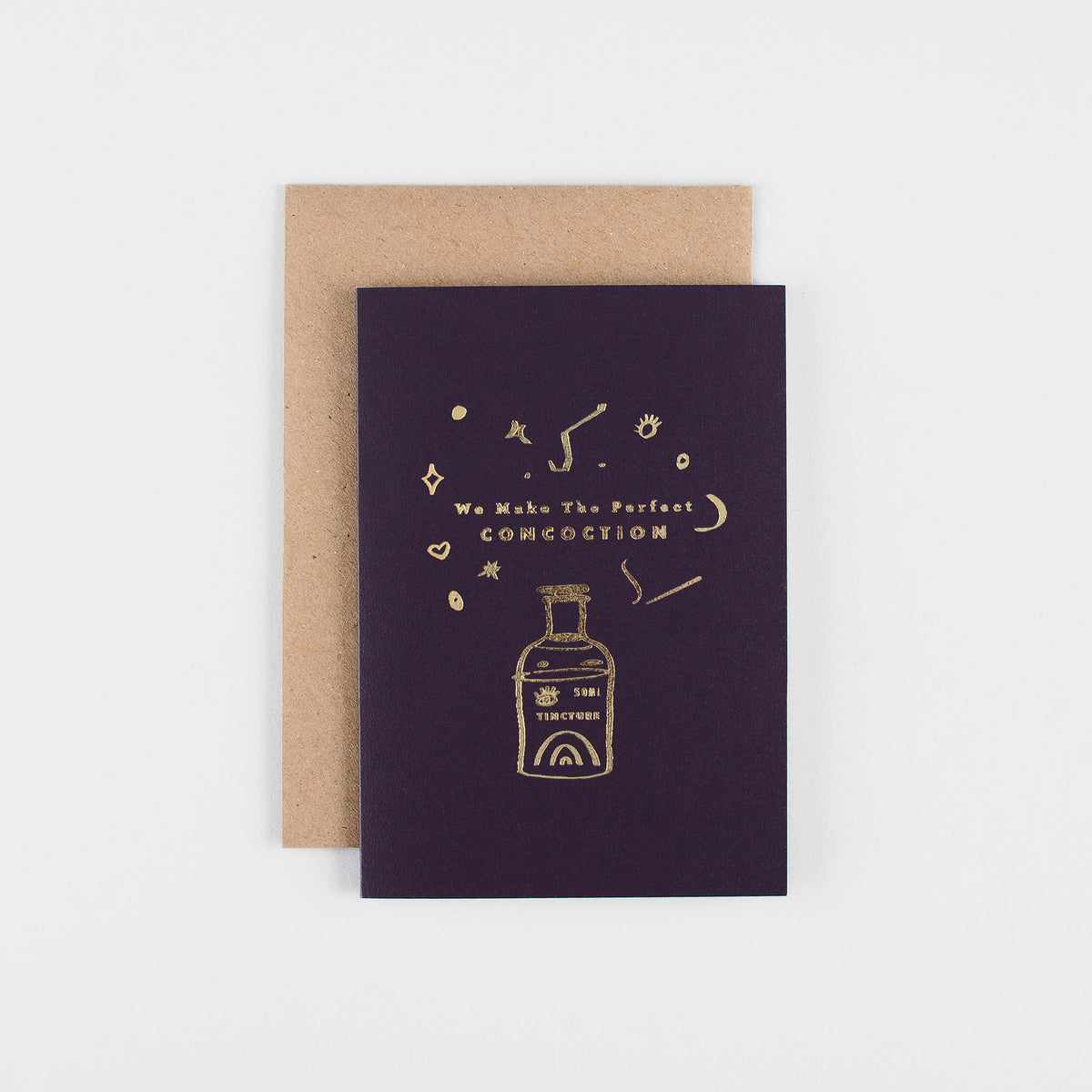 Type And Story Perfect Concoction Greeting Card 
