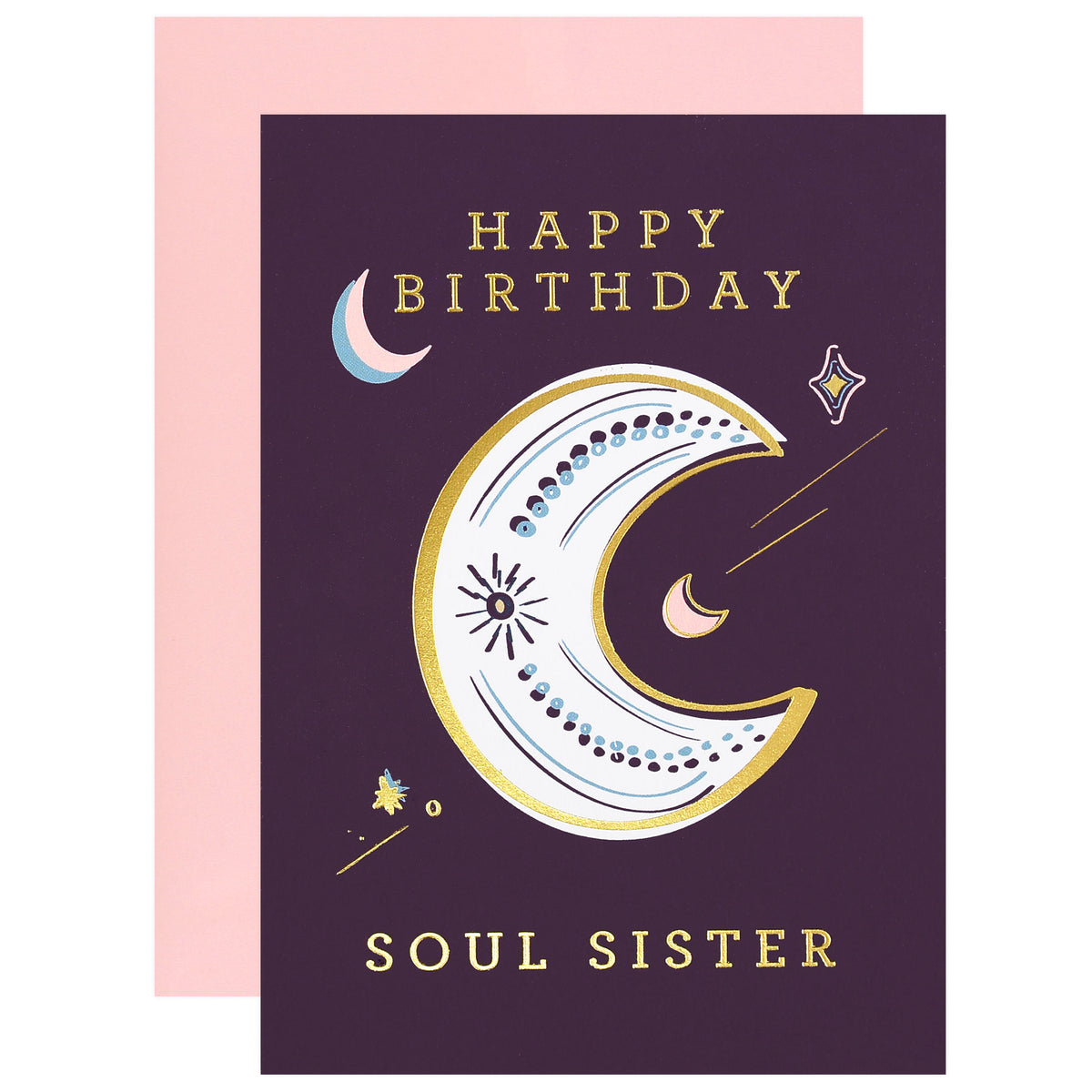 Type And Story Soul Sister Birthday Card 