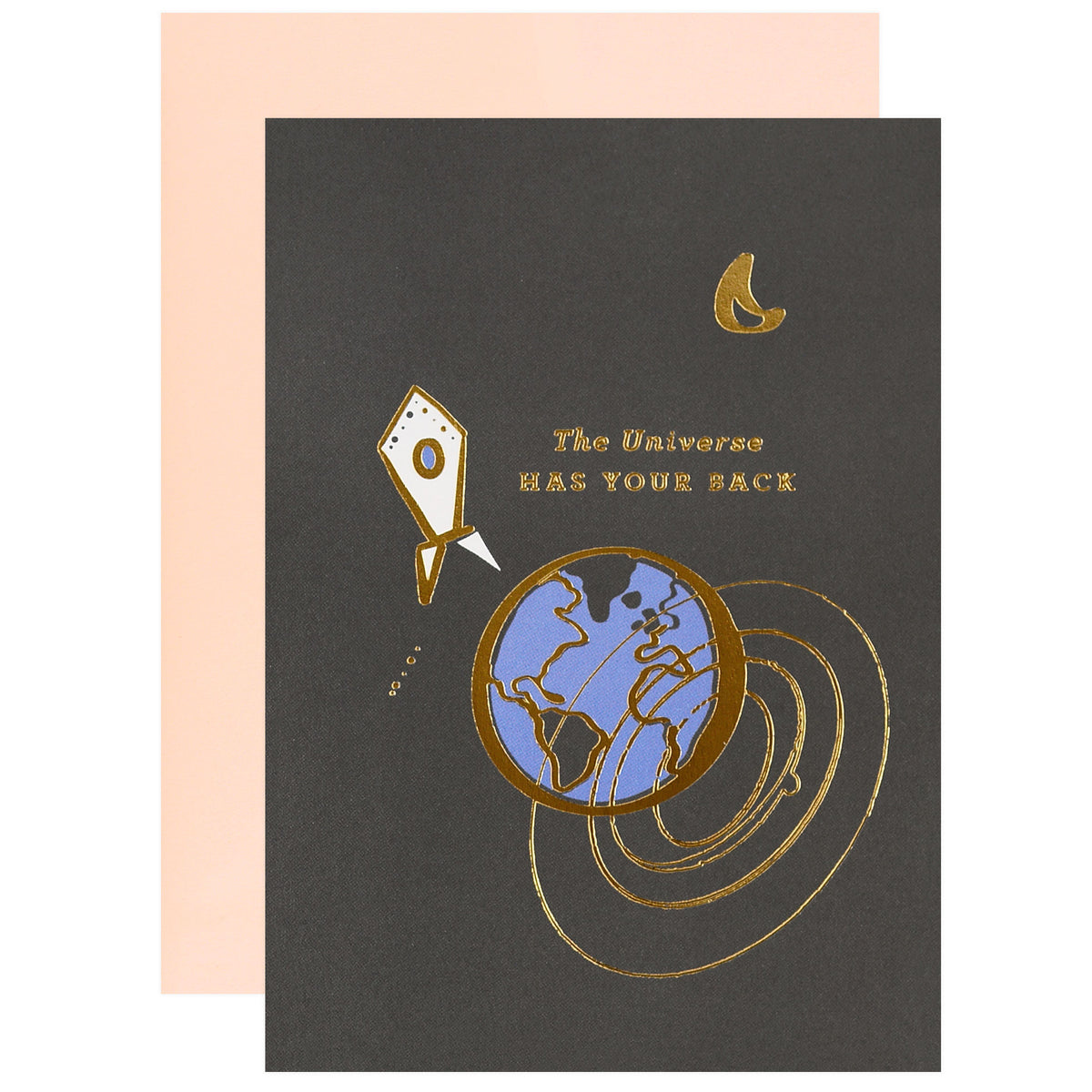Type And Story Universe Has Your Back Greeting Card 