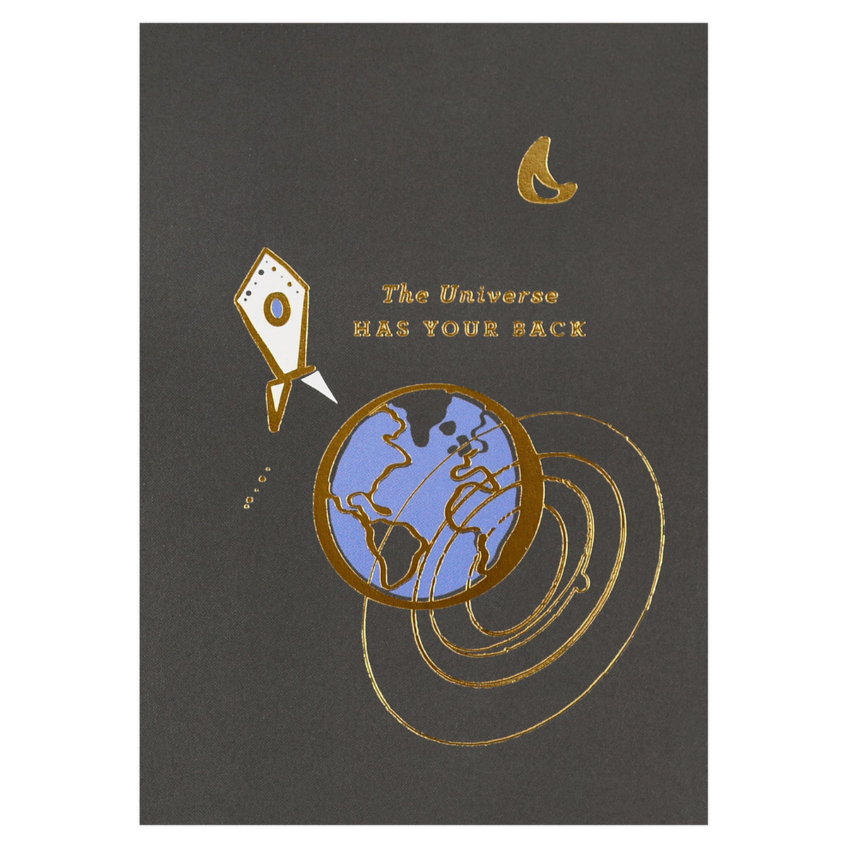 Type And Story Universe Has Your Back Greeting Card 