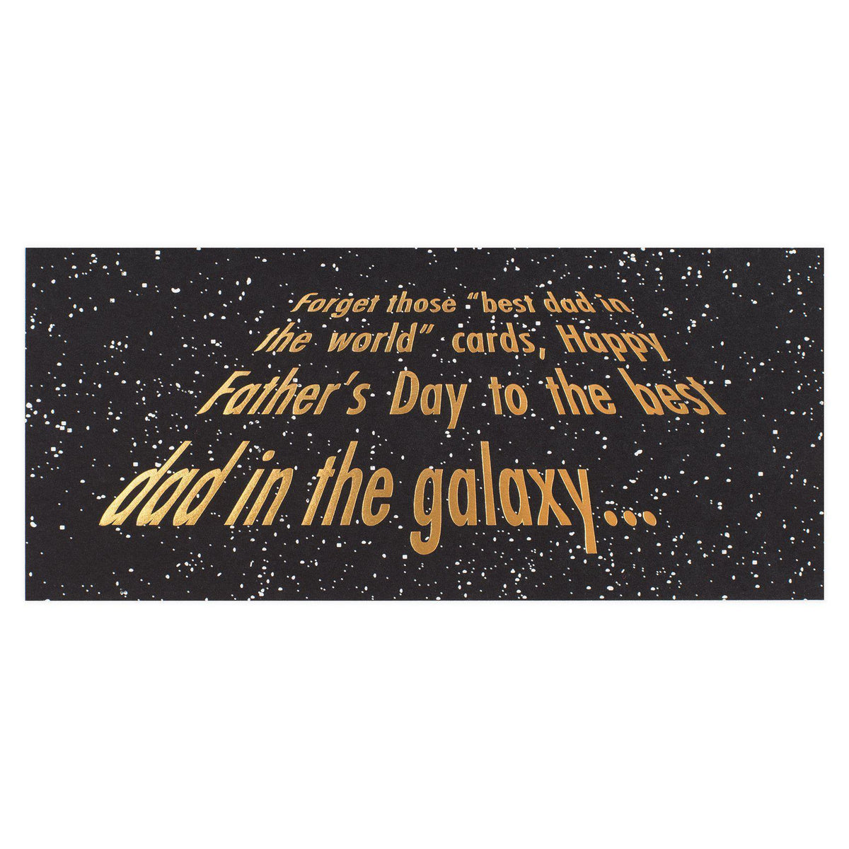 Wild Ink Press Galaxy Dad Father's Day Card 
