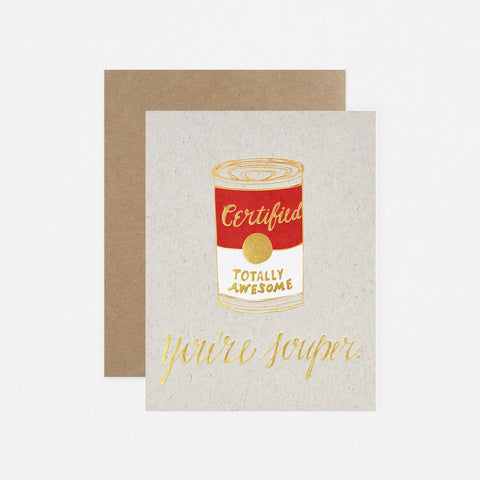 Wild Ink Press Souper Greeting Card 
