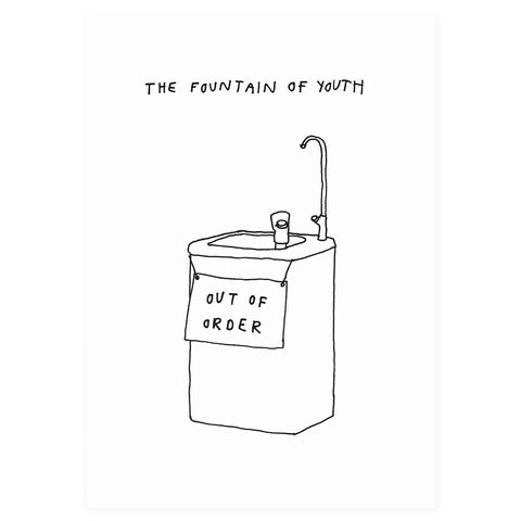 Good Things Fountain Of Youth Birthday Card 