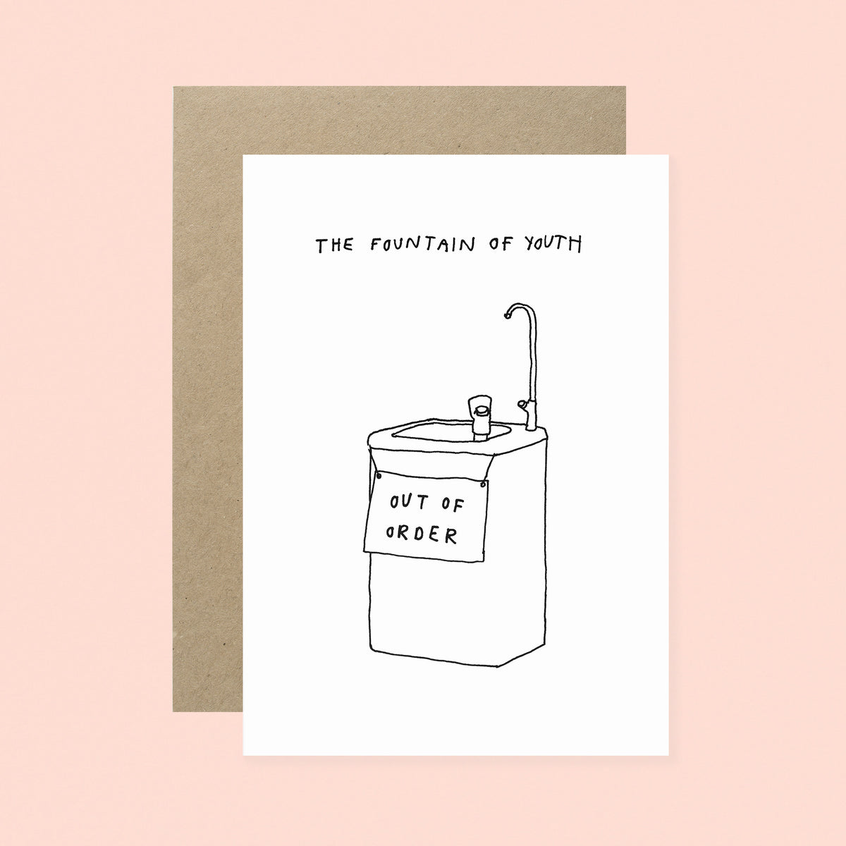 Good Things Fountain Of Youth Birthday Card 