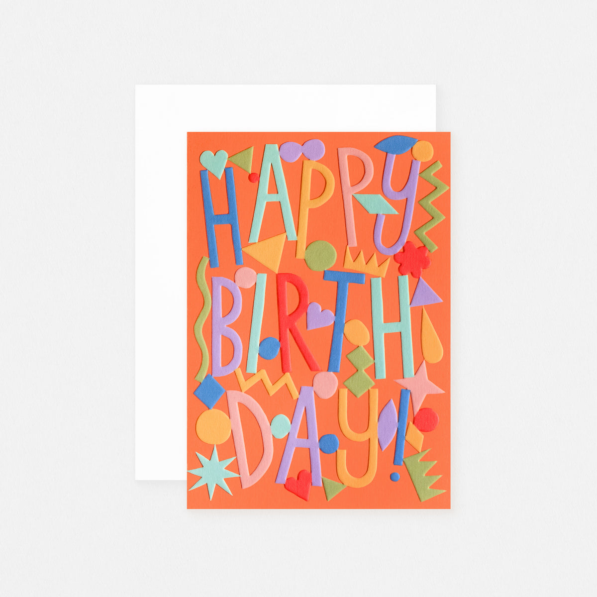 Wrap Happy Birthday Embossed Greeting Card 