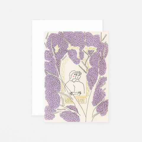 Wrap Love Blossoms Greeting Card 